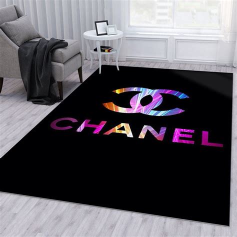 chanel inspired area rug